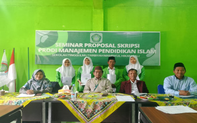 Seminar Proposal Skripsi MPI STIT Mamba'ul Hikam PALI, Wujud Nyata Ciptakan Lulusan Berintegritas